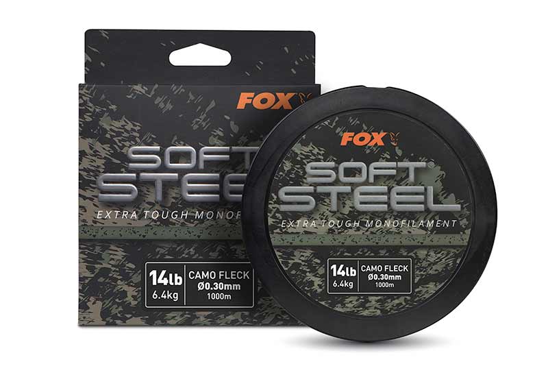 Fox Soft Steel Camo Fleck Monofiliment Fishing Line