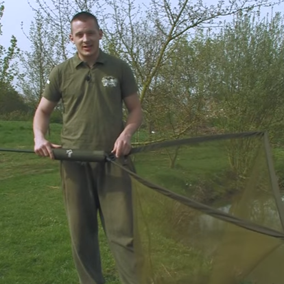 The Correct Way To Break Down A Carp Landing Net