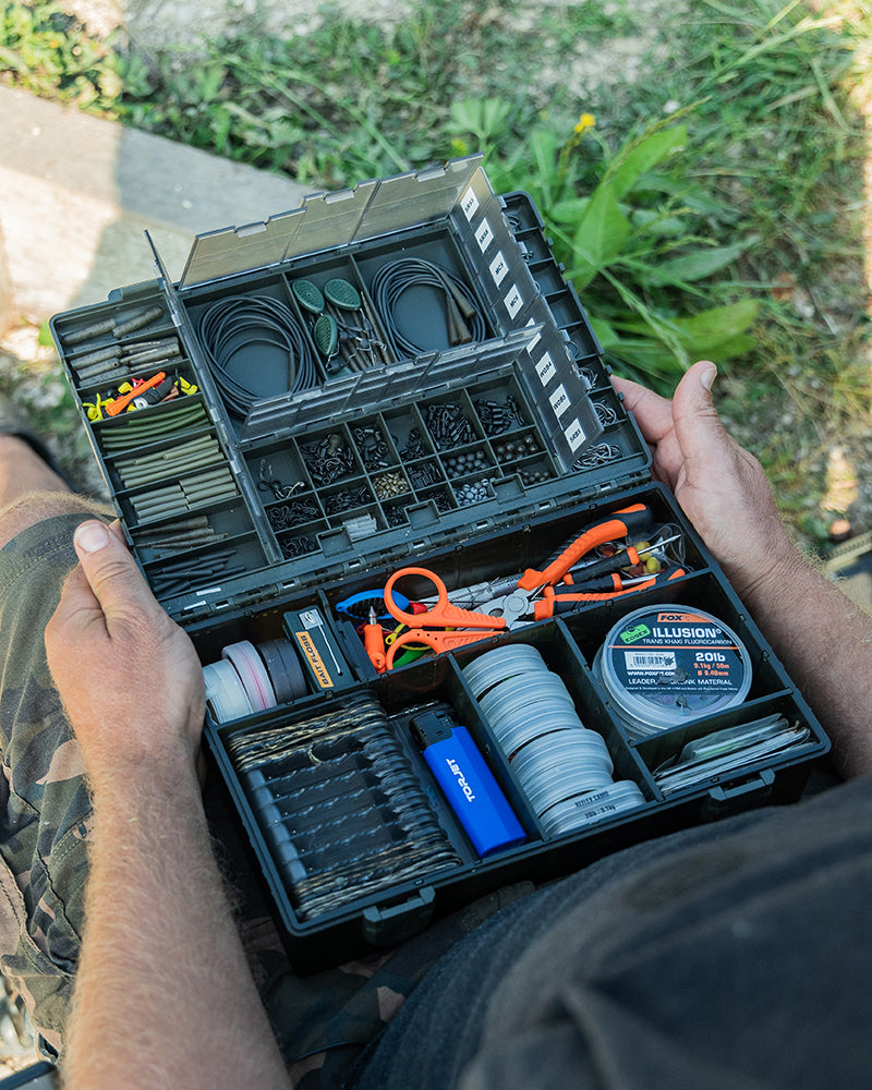 Rig Tacklebox with rig bits boxes - Monster Carp Specialist