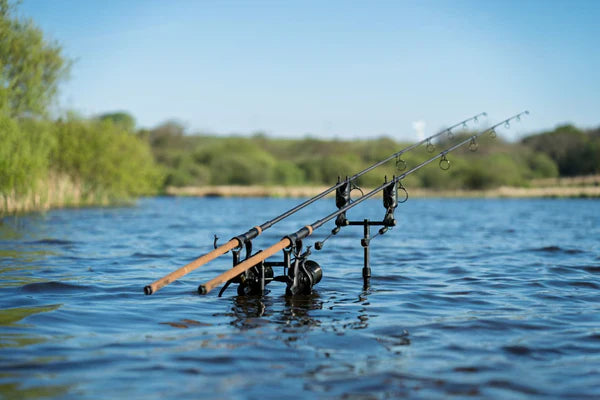 carp fishing rods and reels Black Pearl Rod & Reel Combo Bundle-13ft / 3 + 3 What makes Black Pearl different Reel Carp Fishing Full Setup