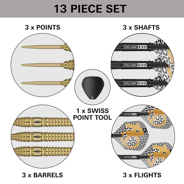 Target Bolide Envy 03 90% SP Steel Tip Darts