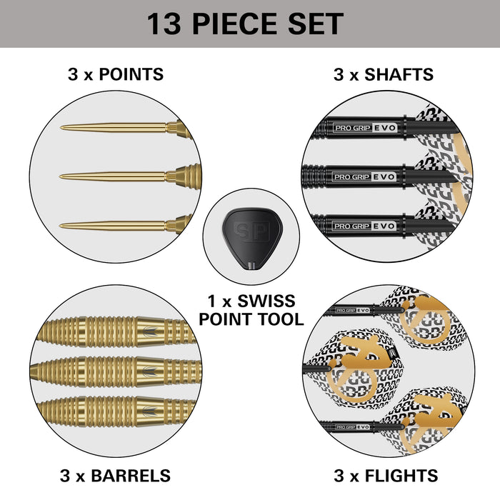 Target Bolide Envy 05 90% SP Steel Tip Darts