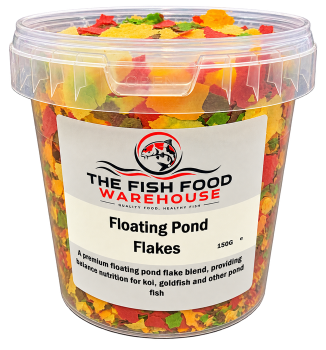 Pond Flakes Premium Floating Koi Carp Goldfish & Pond Fish Food