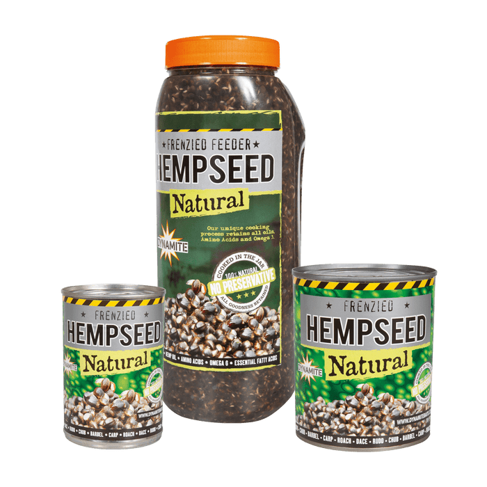 Dynamite Baits Frenzied Garlic Hempseed 2.5L Jar