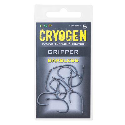 ESP Cryogen Gripper Hooks Barbless Size 8