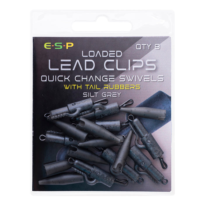 ESP Loaded Camo Lead Clip Kit Quick Change Swivel