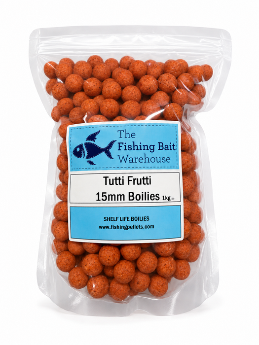 Tutti Frutti Boilies 15mm Shelf Life – Carp Fishing Bait