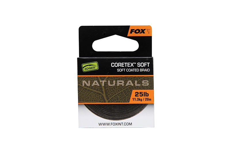 Fox Edges Naturals Cortex Coated Soft Hooklink