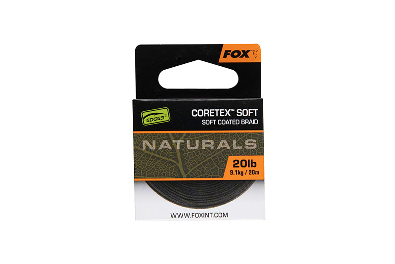Fox Edges Naturals Cortex Coated Soft Hooklink