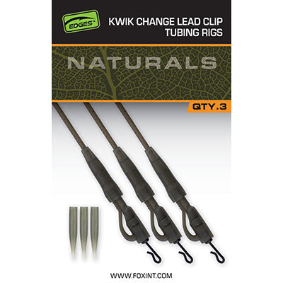 Fox Kwik Change Lead Clip Tubing Rigs — CPS Tackle