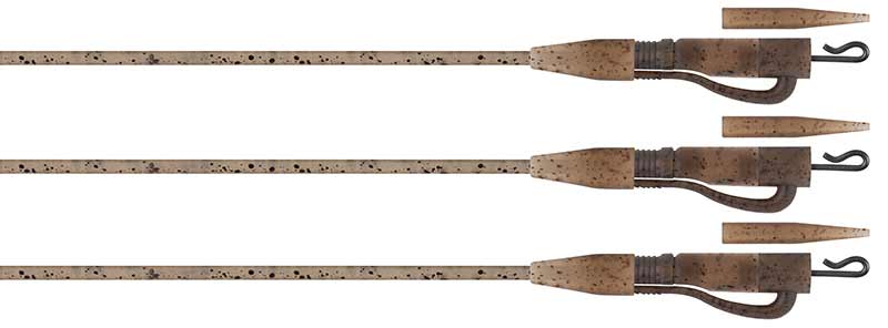 Fox Naturals Camo Tubing Leadclip Ready Rig Size 7 QC