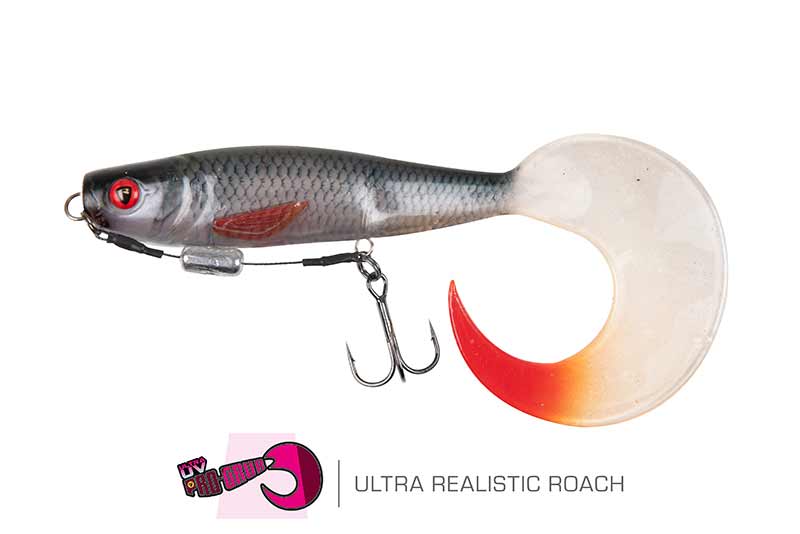 Fox Rage Pro Grub Loaded Ultra Realistic Roach 16cm Soft Bait Lure