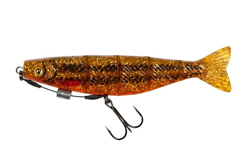Fox Rage Pro Shad Jointed UV Goldie 14cm