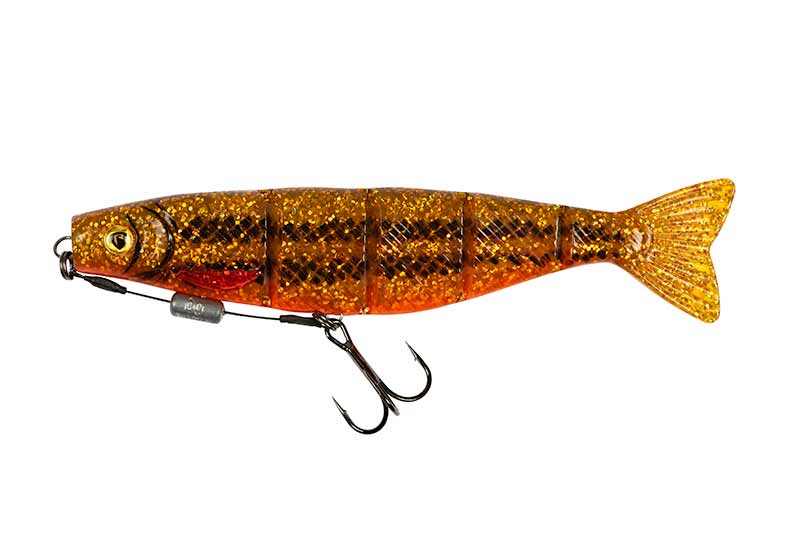 Fox Rage Pro Shad Jointed UV Goldie 18cm