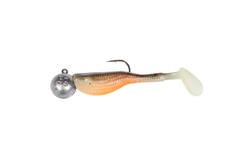 Fox Rage Ultra UV Micro Fry Loaded Soft Jig Bait Lure 4cm 3g Orange Belly