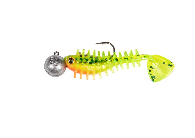 Fox Rage Ultra UV Micro Spikey Fry Loaded Soft Jig Bait Lure 4cm 3g