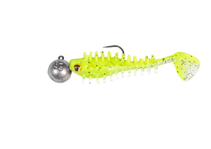 Fox Rage Ultra UV Micro Spikey Fry Loaded Soft Jig Bait Lure 4cm 3g