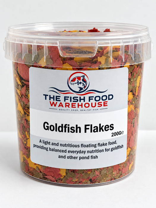 Goldfish Flakes – Floating Goldfish Coldwater Fish Food