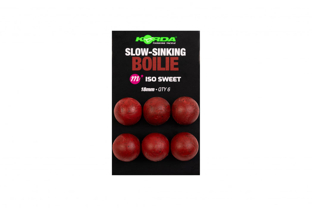 Korda Slow Sinking Boilies ISO Sweet