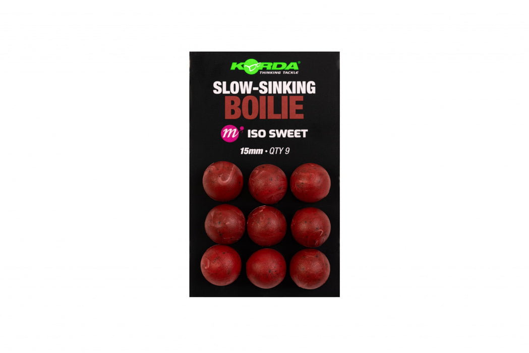 Korda Slow Sinking Boilies ISO Sweet