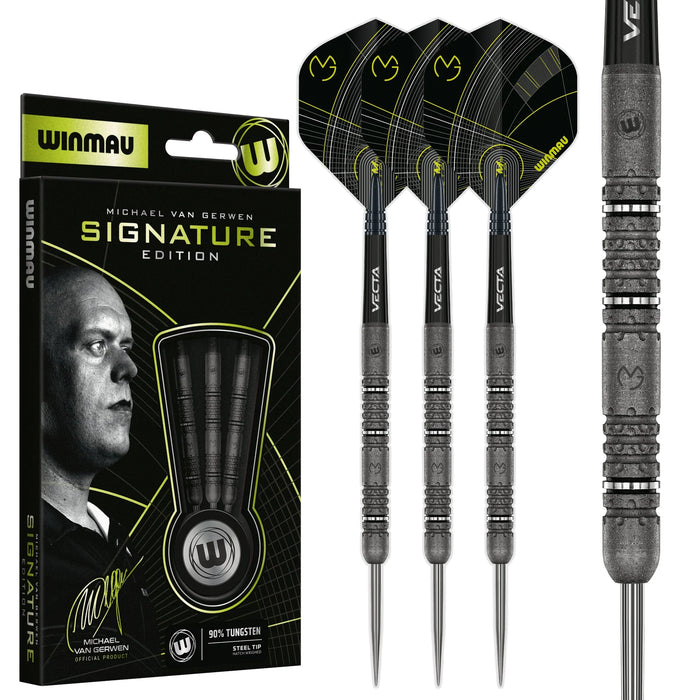 Winmau MVG Signature Edition – 90% Tungsten Steel Darts