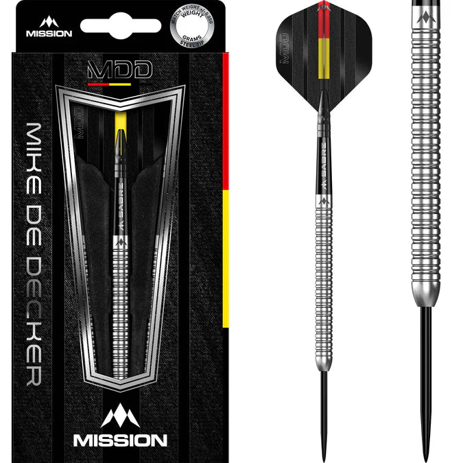 Mission Mike De Decker Darts Steel Tip 95% Tungsten