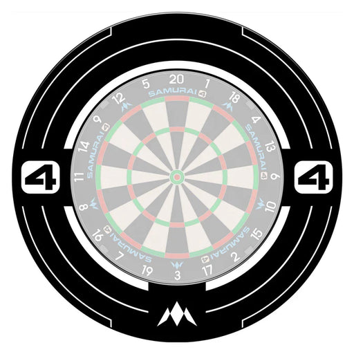 Mission Darts Samurai 4 Surround - White Edition