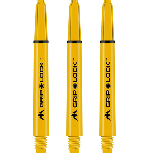 Mission Griplock Yellow Dart Stems - Secure Precision Fit