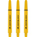 Mission Griplock Yellow Dart Stems - Secure Precision Fit
