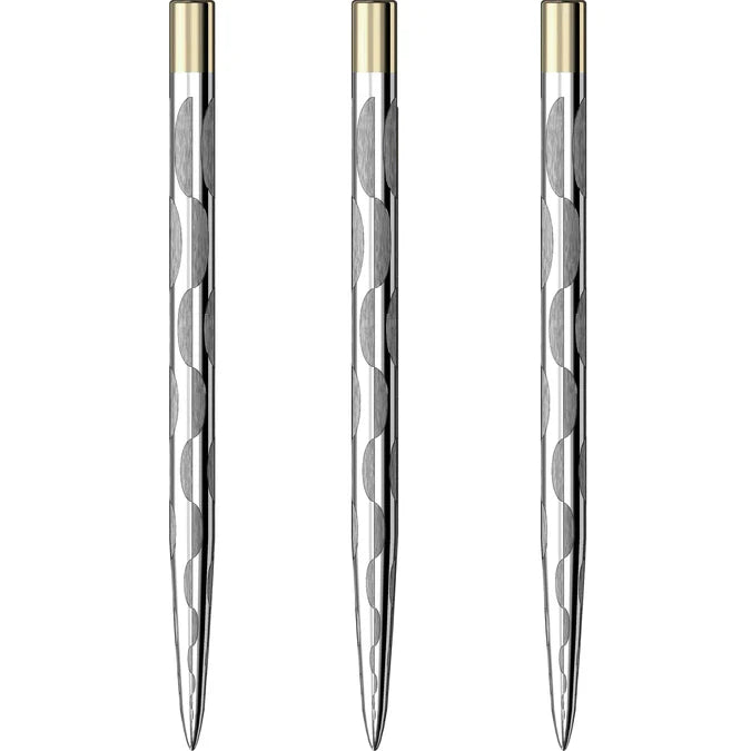 Mission Laser Plus Steel Dart Points - Solid Arc 38mm