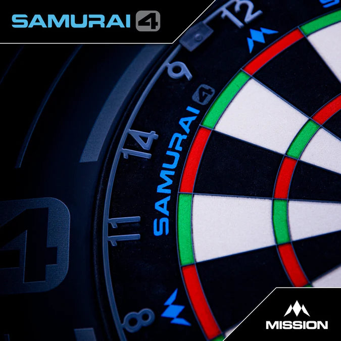 Mission Samurai 4 Graphite Grey Spider - Dart Board