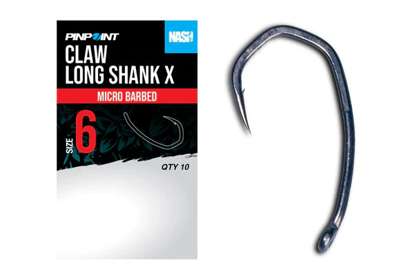 Nash Claw Long Shank X Hooks
