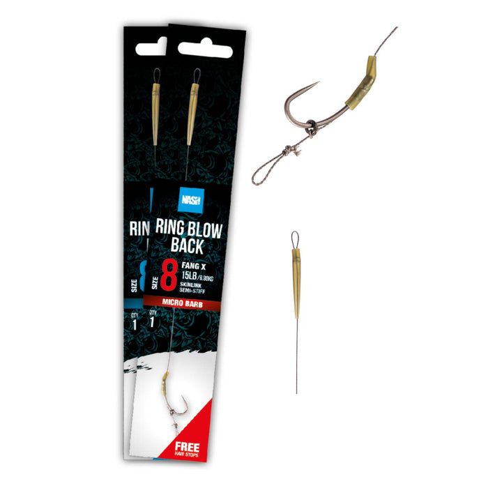 Nash Ring Blow Back Ready Tied Rig
