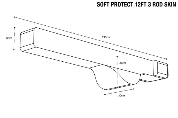 Nash Subterfuge Soft Protect 12ft 3 Rod Skin