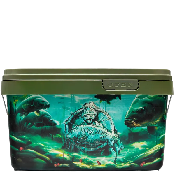 Parker Baits 5 Litre Square Fishing Bucket