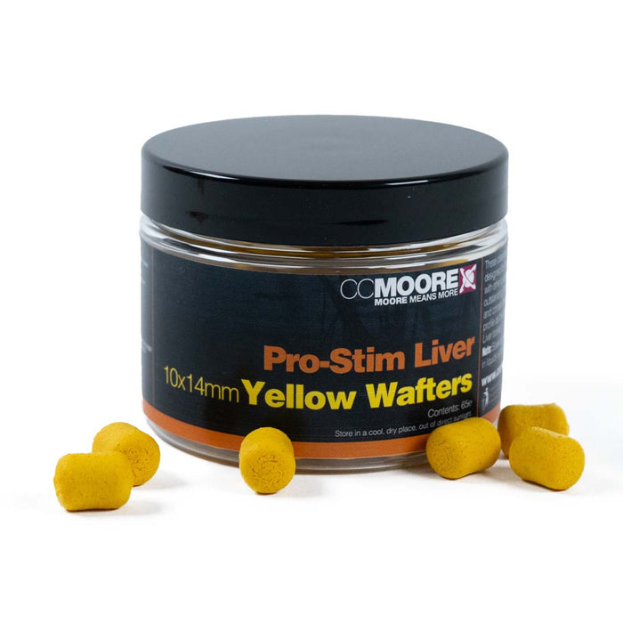 CC Moore Pro-Stim Liver 10x14mm Coloured Wafters