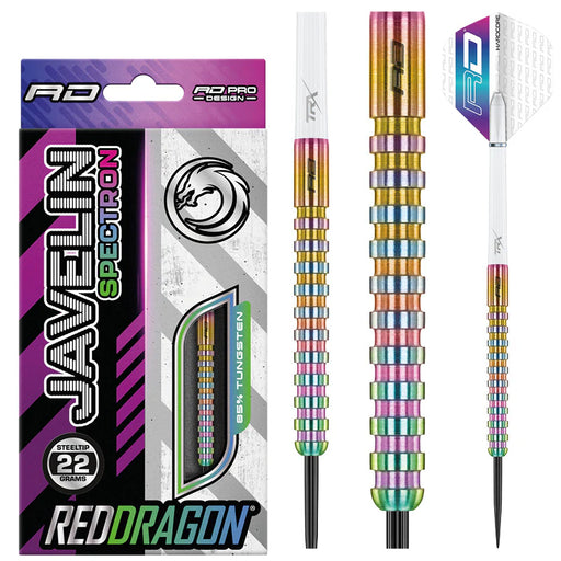Red Dragon Javelin Spectron - 85% Tungsten Steel Point Darts