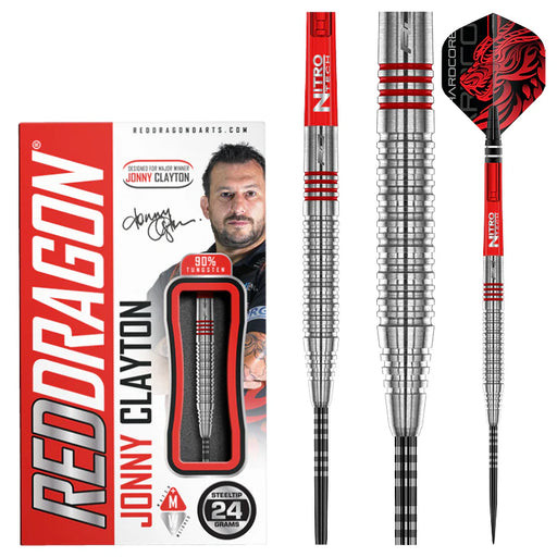 Red Dragon Jonny Clayton Original 2.0 Steel Tip Darts