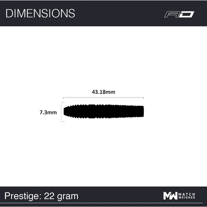 Red Dragon Luke Humphries Prestige - 90% Tungsten Darts