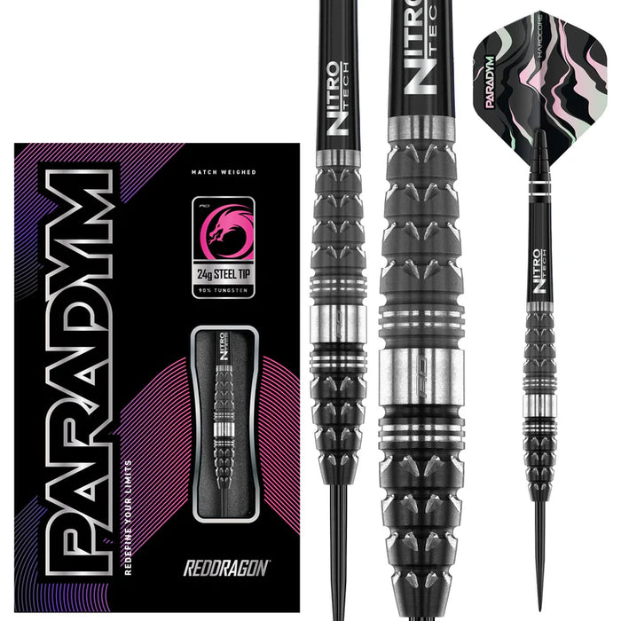 Red Dragon Paradym Torpedo 90% Tungsten Steel Tip Darts
