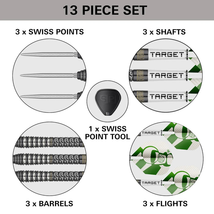 Target Charlie Manby 95% Tungsten SP Steel Tip Darts 2026