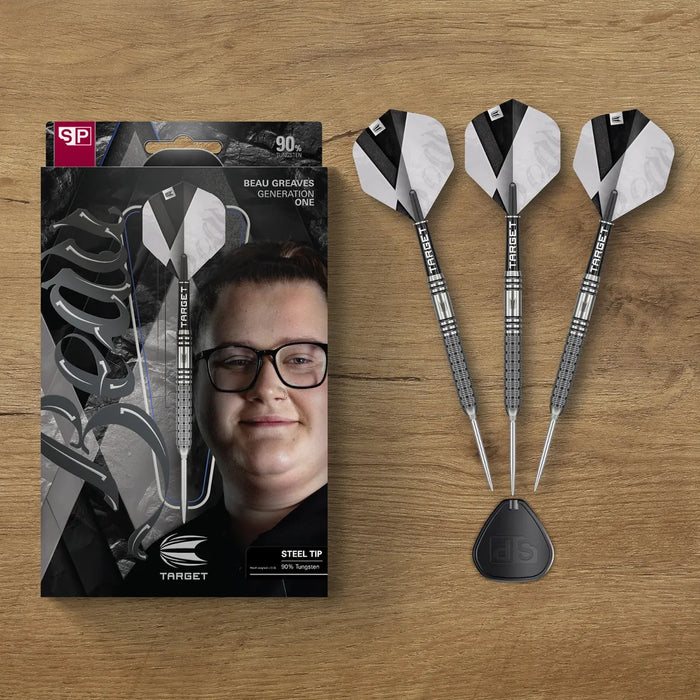 Target Darts Beau Greaves Gen One - 90% Tungsten Steel Tip Darts