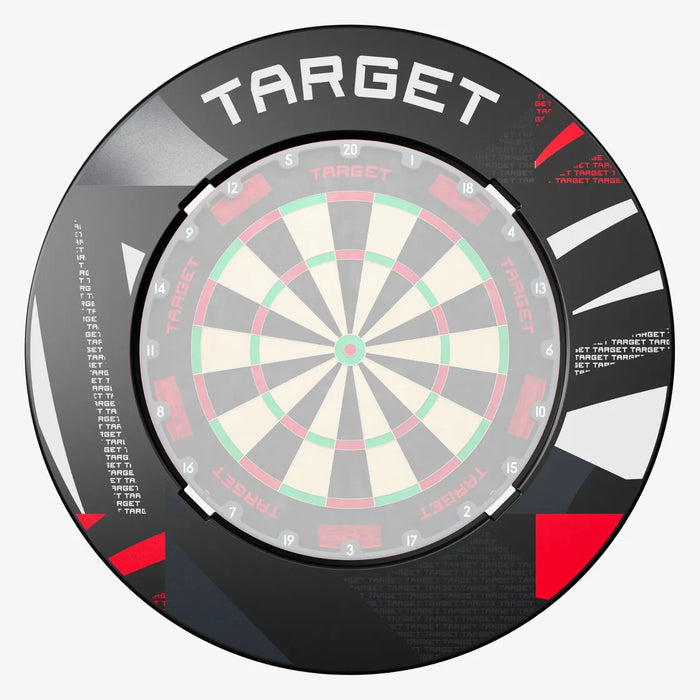 Target Darts Black Patterned Notched Surround 2026