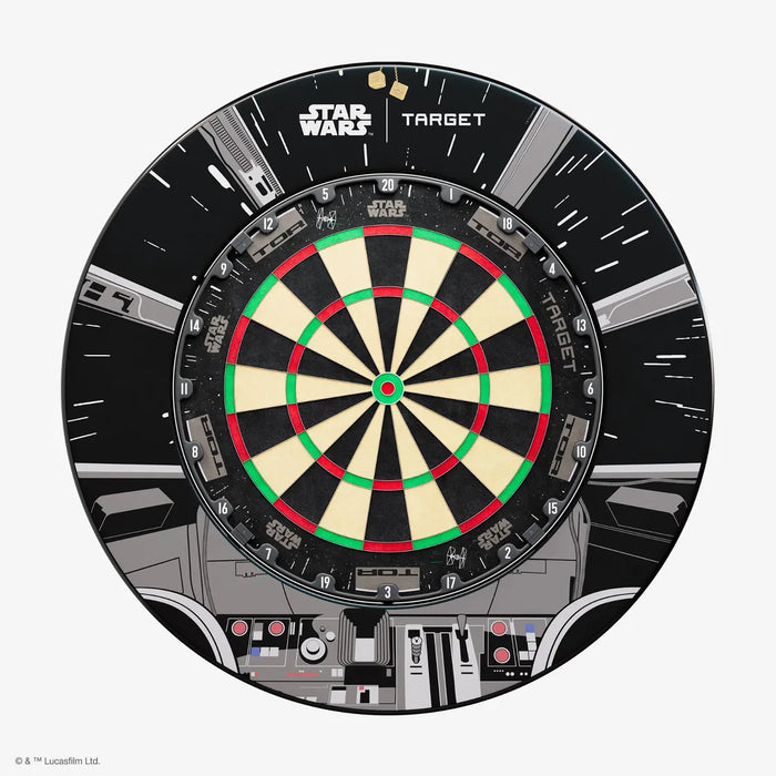 Target Darts Star Wars Millennium Falcon Dartboard & Surround Bundle