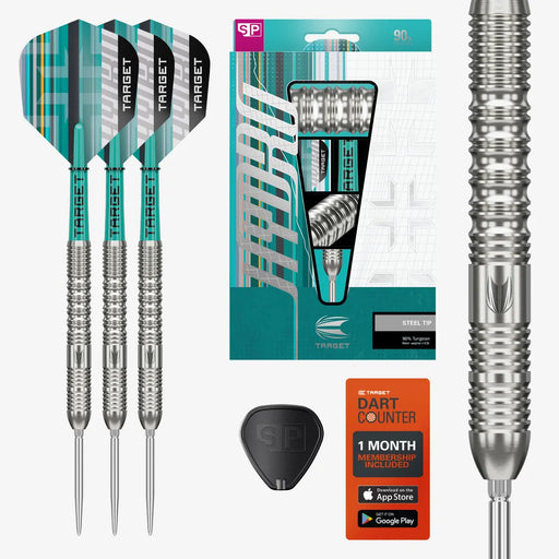 Target Hydro 01 - 90% Tungsten Steel Tip Darts