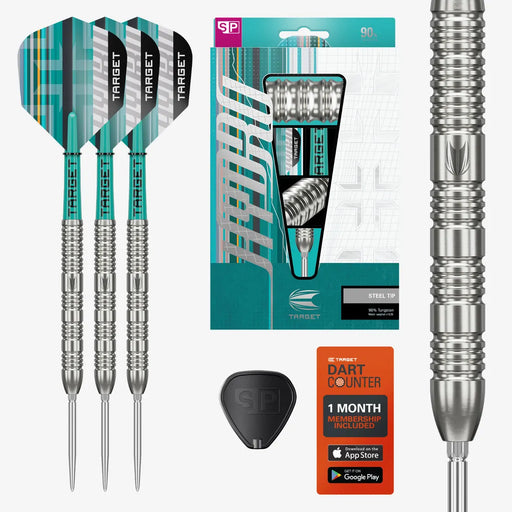 Target Hydro 02 - 90% Tungsten Steel Tip Darts