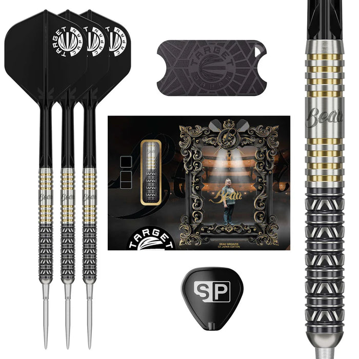Target Japan Beau Greaves Japan Edition 23g 90% Tungsten Steel Tip Darts