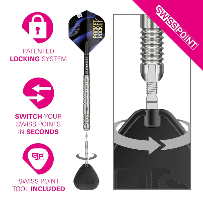 Target Justin Hood SP 23g Darts