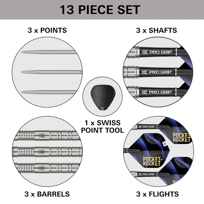 Target Justin Hood SP 23g Darts