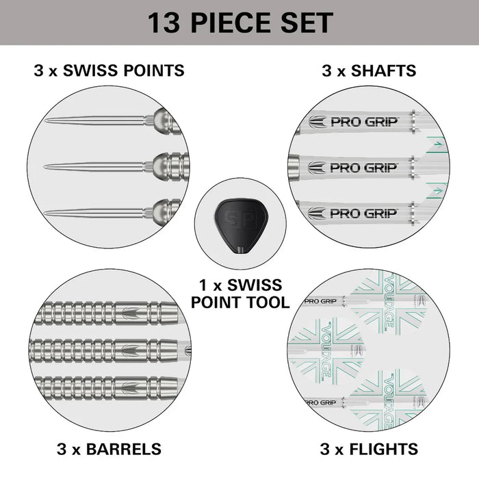 Target Rob Cross Voltage Gen 1 - Steel Tip Darts